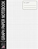 Graph Paper Notebook: Squared Graphing Paper