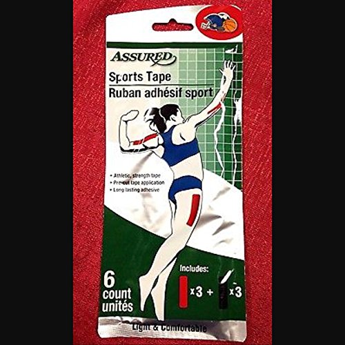 ASSURED Athletic SPORTS TAPE Adhesive Wraps Strength (Light