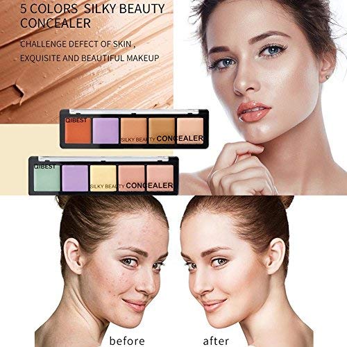 Deamana Makeup Concealer Cream Palette Bronzer Highlighter Face Corrector Cosmetics - 4# - Thumbnail 2