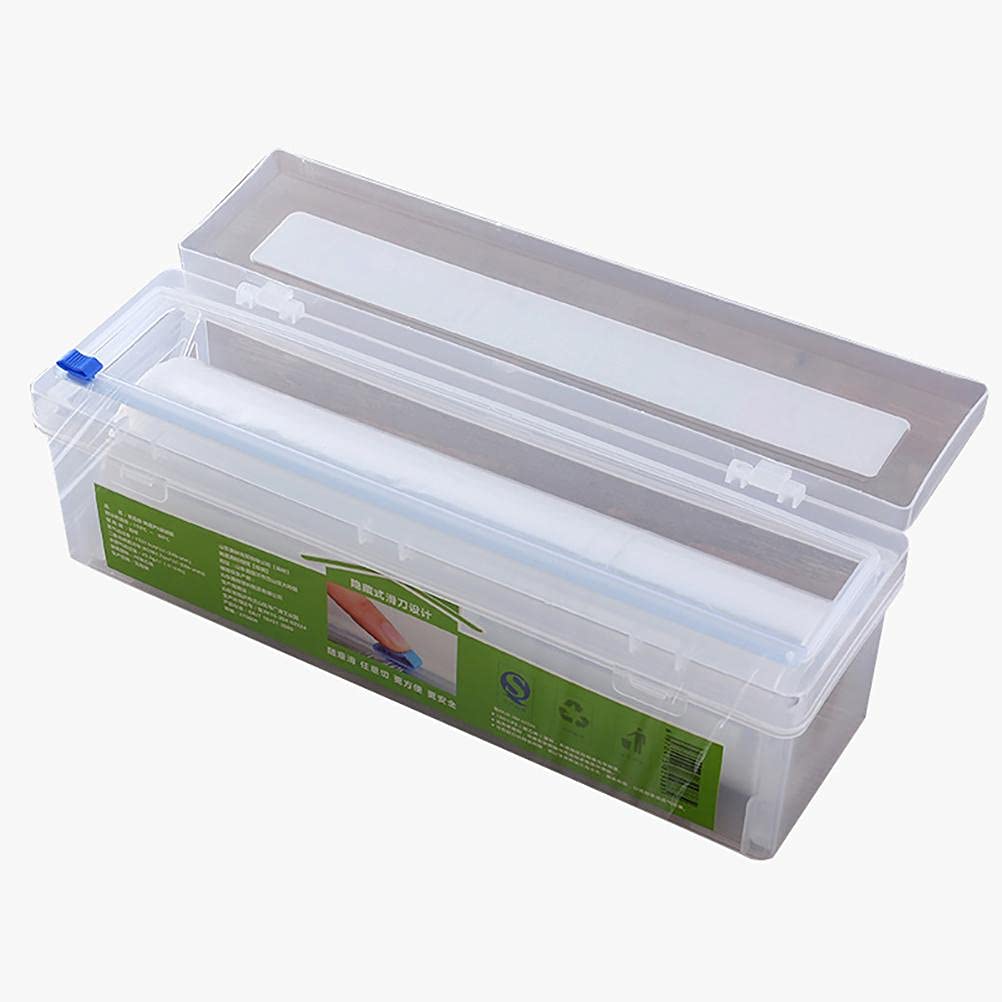 Enkomy Cling Film Dispenser, Plastic Material, Enkomy Cling Film Dispenser Model, 34 * 9.5 * 9.5 CM