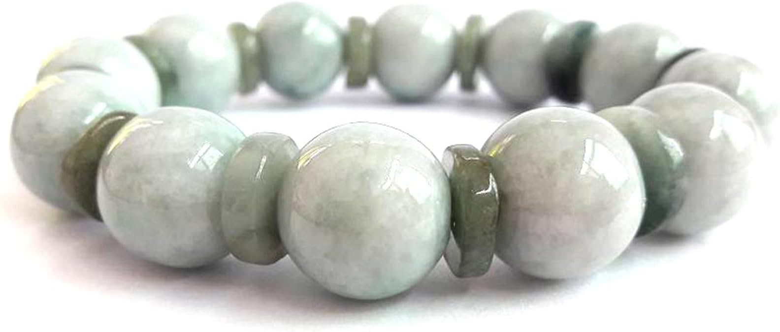 KARATGEM MultiStyle Natural Jadeite Jade Adjustable Rope String