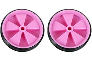 SAYCKER 2pcs Training Wheels for Bicycle, Kids Bike Bicycle Training Wheels Low Noise Support Cycling Practical Bike Assist Wheel Balance Stabilisers Wheels for Girls Boys Bike (Pink)