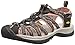 KEEN Women's Whisper Closed Toe Sport Sandals, Raven/Rose Dawn, 9