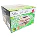 iGlow 1 Pack Copper Outdoor Garden 6 x 6 Solar SMD LED Post Deck Cap Square Fence Light Landscape PVC Vinyl Wood Bronze