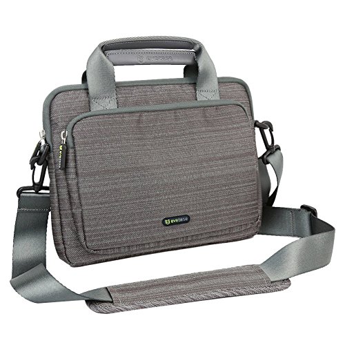 Evecase Samsung Galaxy Tab A 10.1/9.7 / Tab S2 Tablet Shoulder Bag, Suit Fabric Briefcase