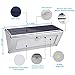 SECUROAD Super Bright Solar Lights Outdoor IP65 Water Proof, 1100 Lumens Wireless LED Motion Sensor Light, Aluminum Metal Housing Security Lights Flood Wall Lights, 1 Pack (Daylight)
