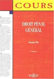 Droit pénal général