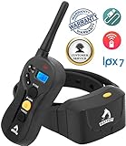 Shock Collar for Dogs,PATPET Waterproof -IPX7 and Rechargeble Remote Dog Traning Collar with Vibration/Shock/ Beep for All Size Dog,Blind Operation,Range up to 660yd