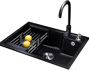 Cuadrada del Fregadero De Cocina Resistentes Al Desgaste De Cuarzo