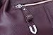 Heshe Womens Leather Handbags Ladies Purse Tote Bag Top Handle Bag Shoulder Bag Cross Body Bag (Violet)