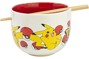 Pokemon - Pikachu - BOL à Ramen avec Baguette - 450 ml