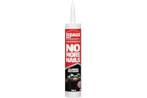 Lepage No More Nails All Purpose Construction Adhesive, 266 ml, Cartridge