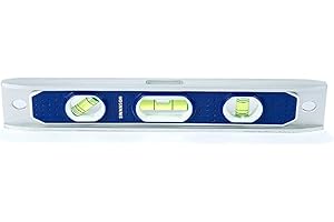 SWANSON TOOL CO., INC Swanson Tool Co TL002M 9-Inch Magnetic Die Cast Aluminum Torpedo Level with 3 Bubble Vials for 0°/90°/45° Measurements