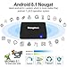 Kingbox Android TV Box 8.1, 2018 Newest K2 Android Box with 2GB RAM 16GB ROM Quad-Core Support WiFi/3D/4K/H.265 Smart TV Box