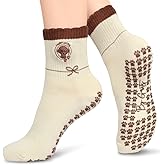 By Grits Cute Pilates Grip Socks,Non-Slip Barre & Yoga Socks