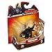 Dreamworks Dragons 20064364 Trac Ride Ons-Toothless Nightfury (Crouching) Action Figure