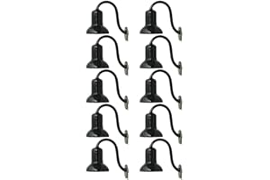 10pcs HO/OO Scale Street Bracket Light Model Wall Lamp Posts LED Building Lights with Resistors for Model Railroad Scenery De