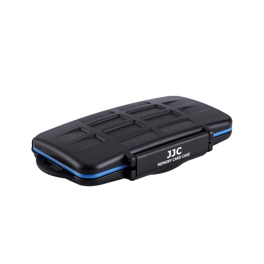 JJC Memory Card Case, SD Card Storage Box for 12 SD Cards + 18 Micro SD + 6 CF Compact Flash Cards (36 Slots)