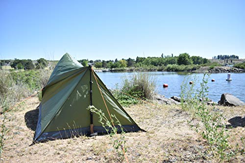 River Country Products Trekker Tent 1V, Lightweight One Person Backpacking Tent with Vestibule