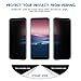 Wtbone KKA122302 Samsung Galaxy S8 Privacy Screen Protector, 9H Hardness, Anti Peeping, Anti-Glare,Anti Shatter, Anti-Scratch, Anti-Fingerprint Tempered Glass Screen Protector for Galaxy S8