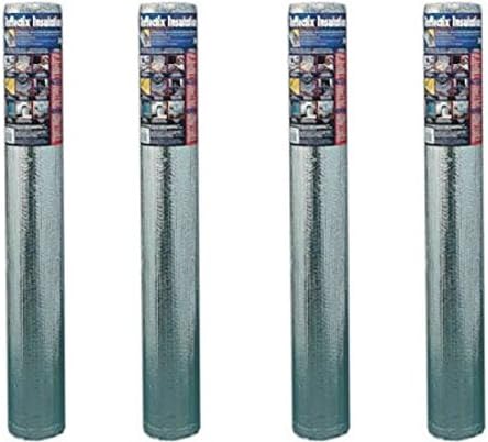 Reflectix BP48010 Double Pack Insulation, 48 in. x 10 ft (Pack of 4)