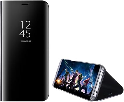 Amazon Co Jp Portion Huawei P Pro Hw 01k ケース 手帳型スタンド機能鏡面ケース 鏡面保護カバー マグネット式 横置きスタンド機能付き 高級感 耐衝撃 耐汚れ 防水 防塵 全面保護 Huawei P Pro ブラック 家電 カメラ