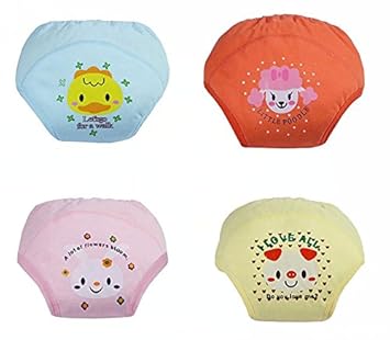 Amazon Com Adorable Toddler Potty Training Pants For Baby Boys And Girls Size For 9 Months To 3 Years Pure Cotton 4 Pack 12 18months G Health Personal Care