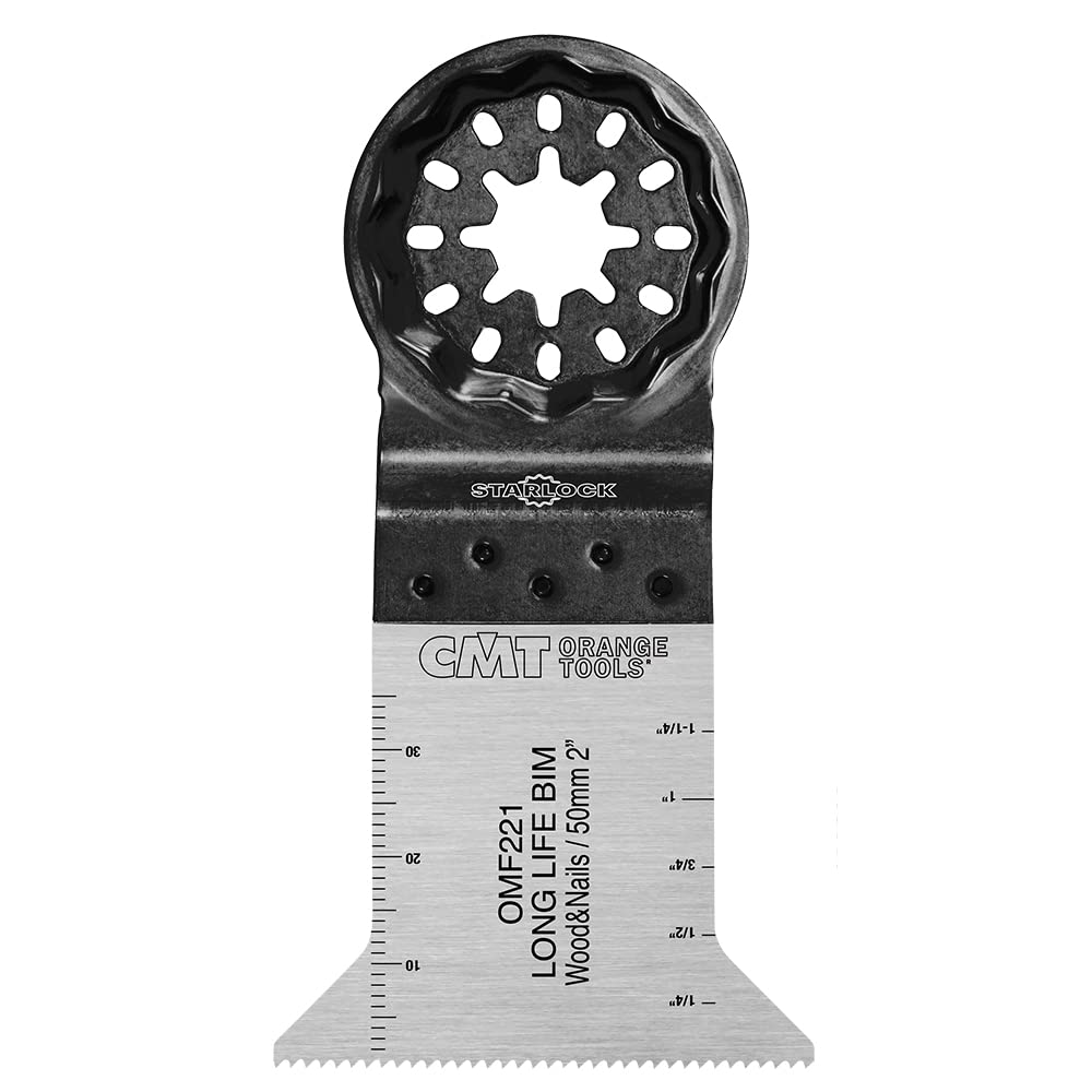 CMT OMF221-X1 Full Cutting Blade for Wood and Nails, Grey/Black
