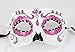 Women's Dia de Los Muertos Sugar Skull Mask (Pink)