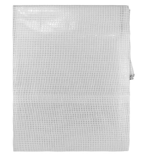 3x3 Clear Tarpaulin - 300gsm Heavy Duty Tarp Sheet Cover - 9.84ft x 9.84ft Transparent Waterproof Multi-Use Sheet with Eyelets for Garden, Caravan, Camping, Ground Cover