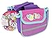 Volta Royal Regalia Saddle Bags Two Main Compartments With Bonus Mesh Pockets  Easily Attaches to Frame  Compatible with Nearly Any Bicycle  Pink, Purple, and Baby Blue