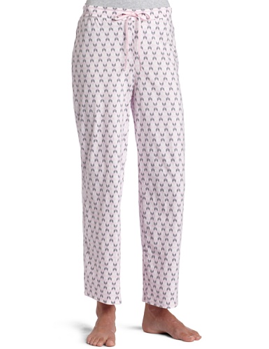 Nautica Women's Candice Diamond Geo Ankle Pant,Pink Lady,X-Small