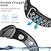QIBOX Compatible with Charge 4 / Charge 3 Bands, Sports Silicone Replacement Women Men Bands Breathable Soft Strap Bracelet Accessories Compatible Charge 3 SE Fitness Activity Tracker Small Large