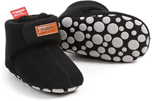 Ohwawadi Infant Baby Slippers Girls Boys Booties Warm Baby Socks Shoes Newborn Crib Footwear Prewalkers