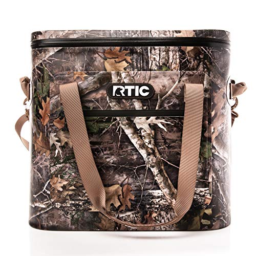 RTIC Soft Cooler 40, Camo, Insulated Bag, Leak Proof Zipper Pricepulse