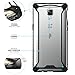 Poetic Affinity Slim Fit Dual Material Protective Bumper Case for OnePlus 3T / OnePlus 3 Black/Clear
