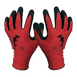 Hammerhead Cut Resistant (Lv5) Gloves, Puncture Resistant (Lv3), Latex Grip (Large)