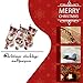 Aitey Christmas Stocking, Set of 3 Santa, Snowman, Reindeer, Xmas Character 3D Plush with Faux Fur Cuff Christmas Decorations and Party Accessory