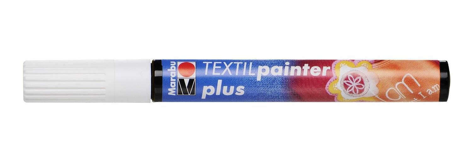 Marabu Textil Plus Painter Pen (3mm Tip) - 070 White
