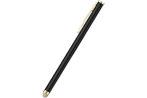 Conductive Fabric Tip Stylus Pen Reactive Touch Slim Metal Body Comfort Grip Gold Clip Stylus Pen for Touch Screen