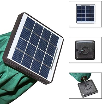 Amazon Com Eliteshade Sunbrella Solar Umbrellas 9ft Market Umbrella With 80 Led Lights Patio Umbrellas Outdoor Table Umbrella With Ventilation And 5 Years Non Fading Top Forest Green Garden Outdoor