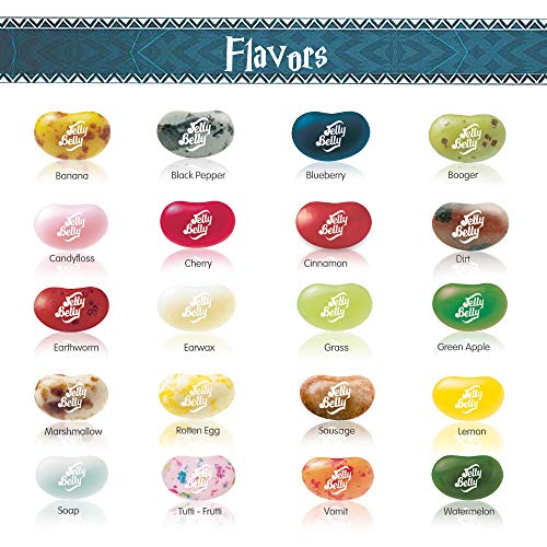 Harry Potter Jelly Beans Flavors Chart