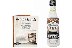 MULMEHË Exclusive Recipe Guide and Fee Brothers Whiskey Barrel-Aged Bitters Gift Bundle, 1 Bottle