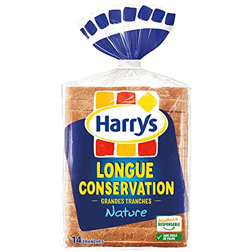 Harrys Pain de Mie Longue Conservation Nature 550g en promo sur Amazon