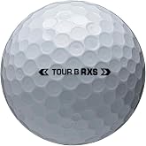 LostGolfBalls - Tour B RXS Golf Balls for Bridgestone Golf, Near Mint Quality, Premium Used &amp; Recycled, 72 Count