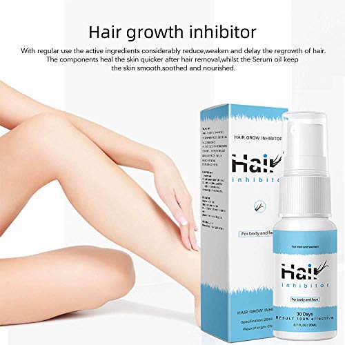 Ownest Hair Growth Inhibitor, Hair Removal Spray, Inhibiting and Reducing to Stop Hair Growth, For Arm/Underarm/Legs/Mild Ingredient Non-Irritating Permanent Depilatories Product