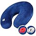 Travel Pillow Made of Memory Foam with 3 Removable Pillow Cases - Your Best Neck Support on a Train, Airplane, Car, Bus Or While Camping - Comfortable U Shaped Cushion by Handua