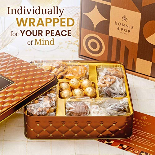 Chocolate and Nut Gift Basket for Father's Day, Men, Women, Birthday