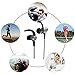 Bluetooth Headphones, Adseon Wireless 4.1 Bluetooth Headset Headphones Magnetic In-ear Earbuds Sweatproof Sports Earpieces Headset Lightweight Stereo Noise Cancelling Earphones with Built-in Mic