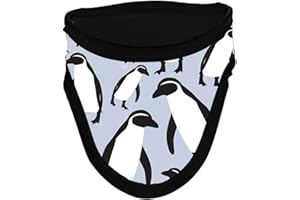 ATTENUTECH Thyroid Shield/Collar Light Weight Radiation Protection 0.5mm PB Lead Equivalency PVC Easy Clean Color Penguins